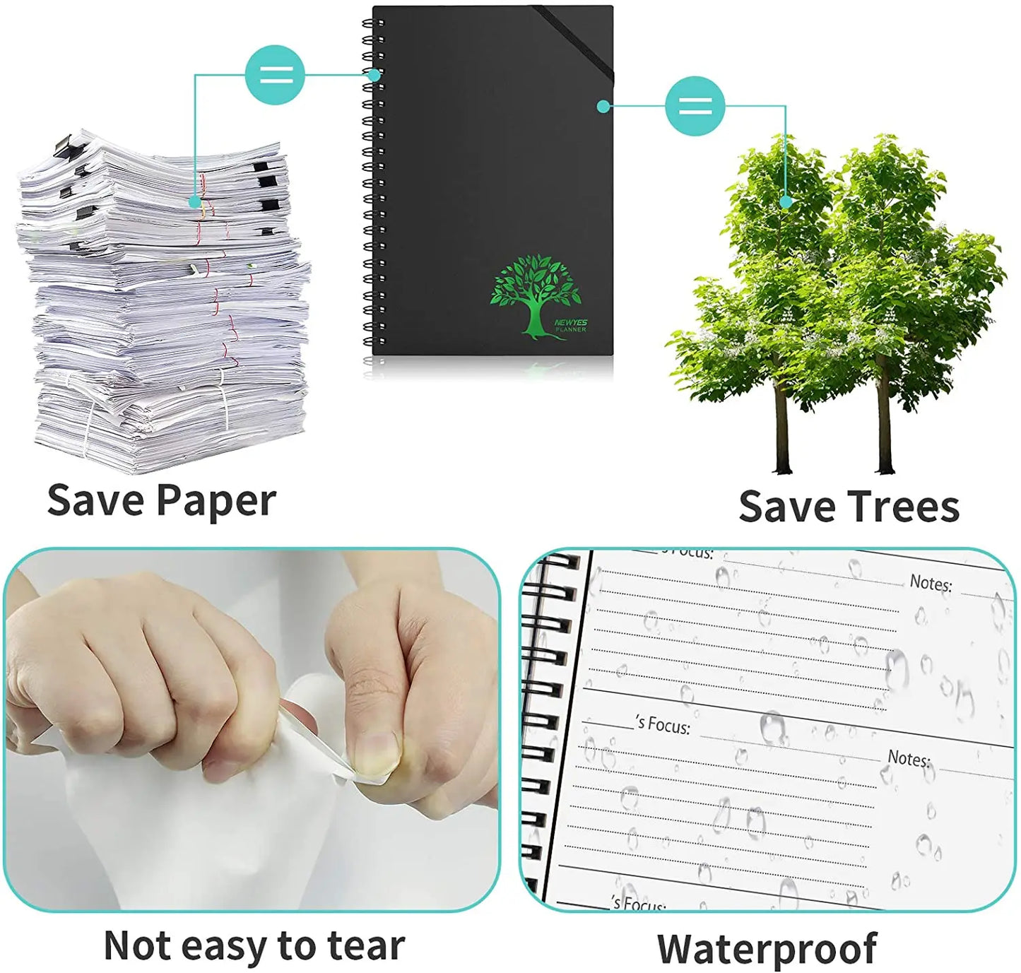 Smart Reusable Erasable Notebook