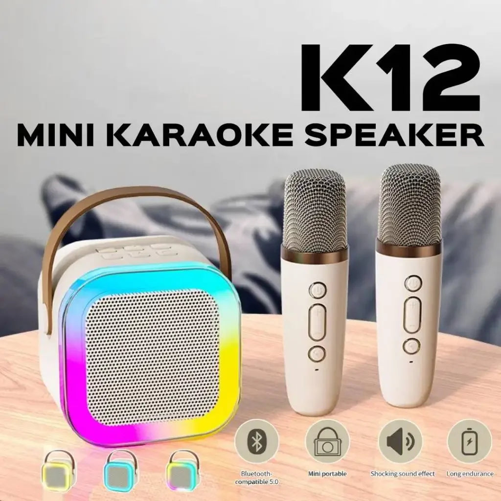 K12 Bluetooth Speaker Portable Home Karaoke