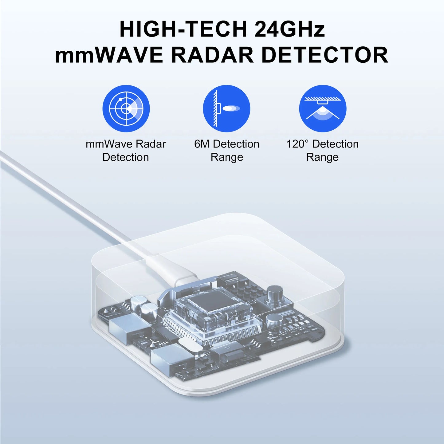 GIRIER Tuya ZigBee Human Presence Sensor